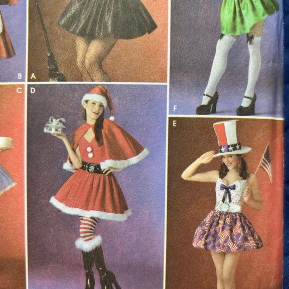 Simplicity 4015 Adult Costume Pattern - Halloween- Dance- skating - Picture 3 of 6
